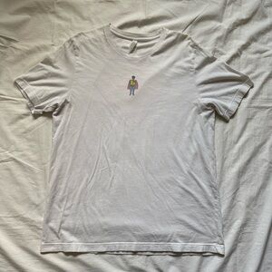 “Action Figure Miles” Tour merch graphic T-shirt received directly from artist